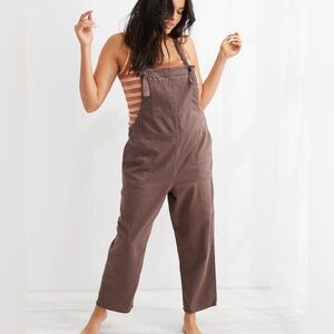 Aerie Werk & Play Twill Overalls